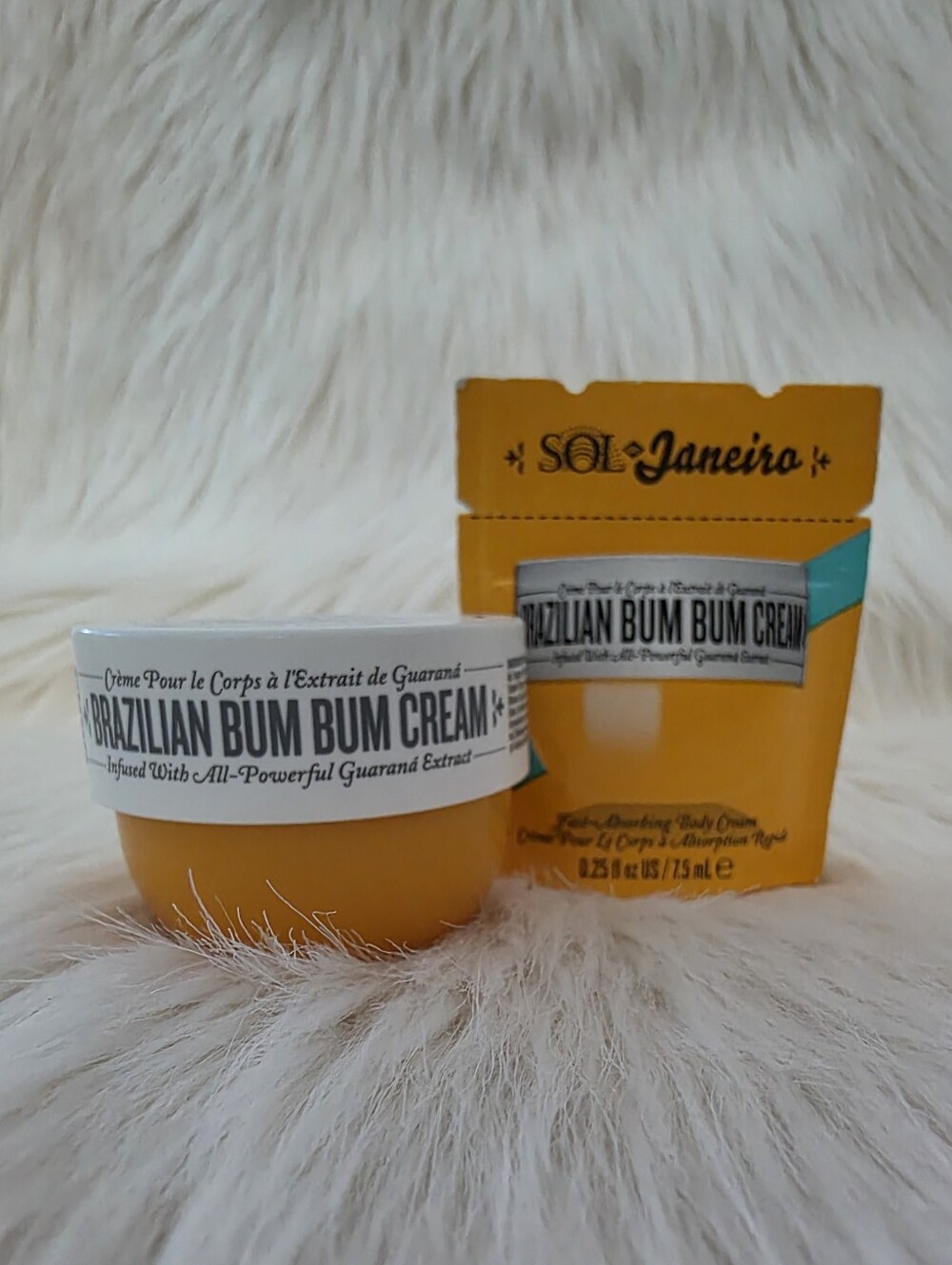 Sol de Janeiro Original Brazilian Bum Bum Cream - Travel Size Jar and Purse Pack